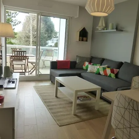 Apartment Cosy, Vue Sur Parc, 3 Mins Benoit La Baule-Escoublac